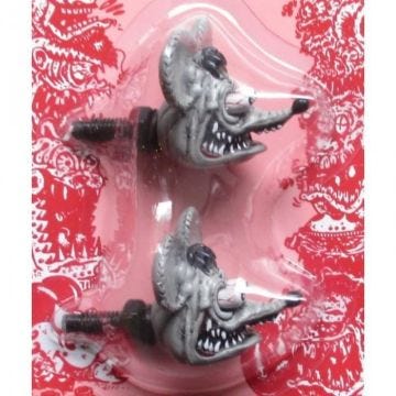 fixation de plaque rat fink gris auto moto kustom usa