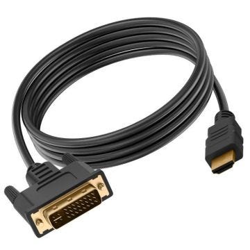 Adaptateur Vidéo 1m HDMI mâle vers DVI mâle, Full HD 1080p