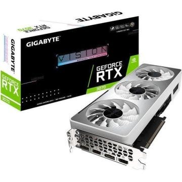 GIGABYTE - Carte graphique RTX 3070 VISION OC 8 Go