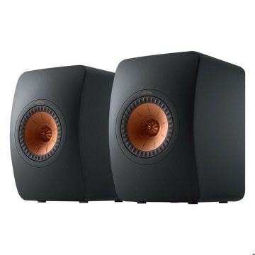 KEF LS50 Meta Noir mat - Enceintes Bibliothèques (la paire)