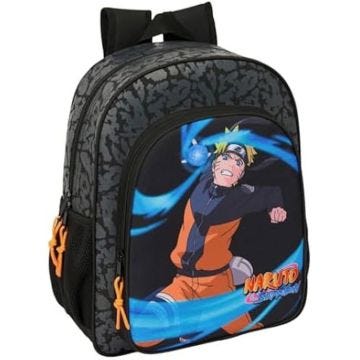 Sac à dos scolaire - SAFTA - Naruto - Adaptable au chariot - Confortable - Pour enfants d'âge scolaire