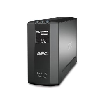 APC Onduleur ligne interactive by Schneider Electric Back-UPS BR700G - 700 VA/450 W - Tour - 110 V AC Entrée