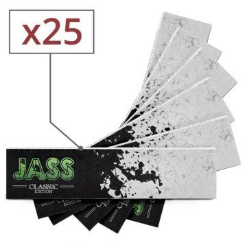 Feuilles à rouler Jass King Size Slim Classique par 25