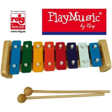 CLAUDIO REIG Xylophone 8 notes, bois et métal, 8 notes