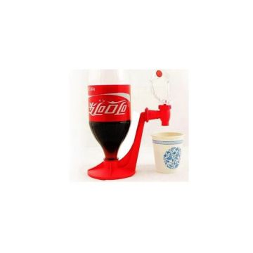 Distributeur de Soda - YONIS - Accessoire de Bar Cocktail - Rouge - Léger et Transportable