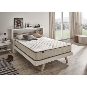 Matelas 200 x 200 VISCO LUXURY | IKon Sleep | Mousse à Mémoire de Forme | Épaisseur 21 cm | Confort Equilibré | Matelas 200X200