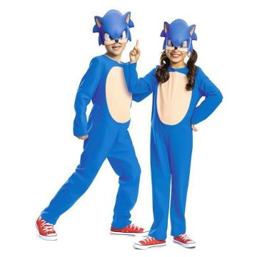 Déguisement - Panoplie de déguisement - Pour enfant - Déguisement Sonic basique enfant