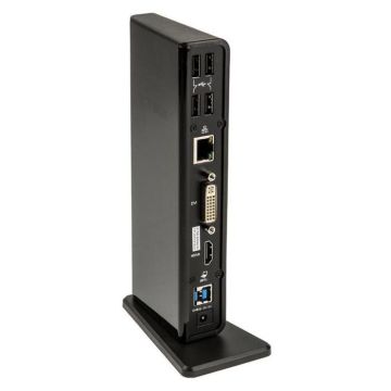 Station d'accueil USB/HDMI/DVI RJ45 - IBICO - ICY BOX - Noir - Gigabit Ethernet - Ports multiples