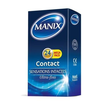 MANIX Contact Ultra Fin 24 préservatifs