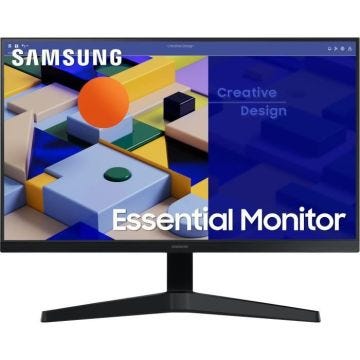 Ecran PC Samsung S31C 27",16:9, Dalle IPS, 5ms, FHD : 1920 x 1080,75Hz,250 cd/m²,1000:1, HDMI, VGA, Inclinable