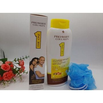 Lait Concentré et clarifiant, pro white collagen et beurre de karité, pas éclaircissant