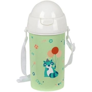 Bouteille à ouverture automatique - SAFTA - PREESCOAR FIESTA - 500 ml - Sans BPA - Avec bandoulière