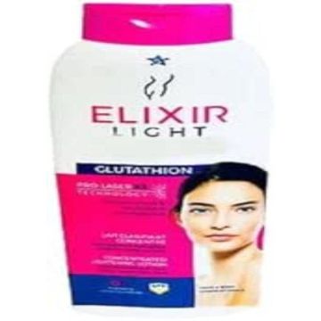 Elixir lait très éclaircissant 500m éponge exfoliant offerte, couleur aléatoire