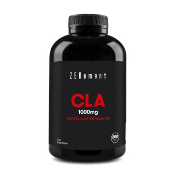 CLA - Acide linoléique conjugué | Perte de poids, croissance musculaire | Huile végétale de carthame 100% naturelle