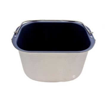 Cuve pour machine à pain DELONGHI EH1264 (sans pale de petrissage) - Blanc