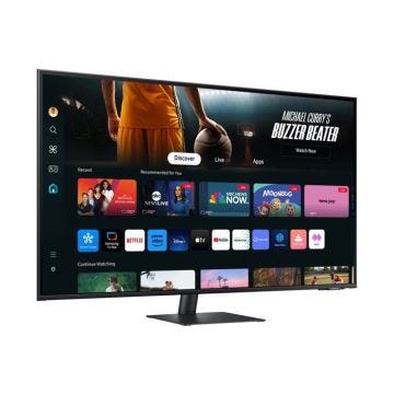 Écran PC - SAMSUNG - SMART MONITOR M7 DM700 - 43" UHD 4K - Dalle VA - 60Hz - HDR10 - USB-C 65W - HDMI - Enceintes - Noir
