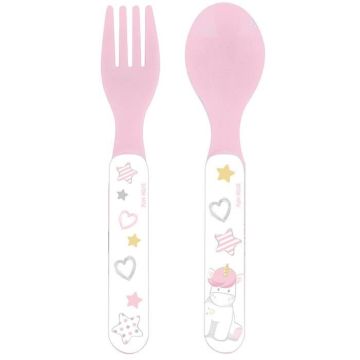 LICORNE ENSEMBLE COUVERTS (FOURCHETTE, CUILLERE)