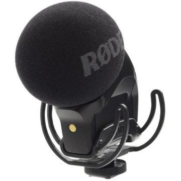 Microphone compact - RODE - VideoMic Pro - Stéréo - Suspension anti-choc Rycote - 40-20kHz