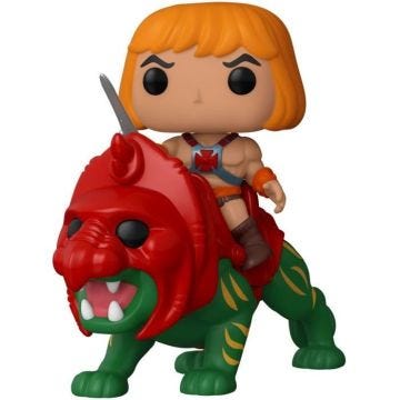 Figurine Funko Pop! Ride: MOTU- He-Man on Battle Cat