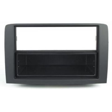 Façade autoradio 1DIN Fiat Idea ap03 - Gris - avec vide poche