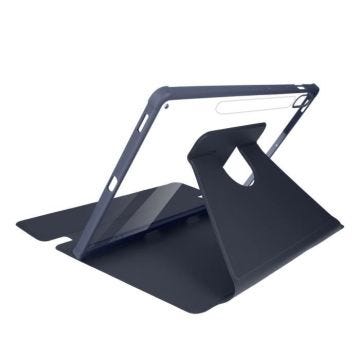 Housse pour Samsung Galaxy Tab S9 FE Plus - AVIZAR - Support Rotatif 360° - Bleu Nuit
