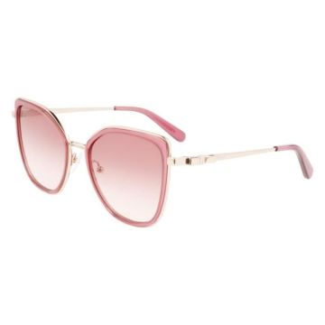 Lunettes De Soleil Ferragamo - Sf293s - Rose - 54/19/140 - Mixte / Adulte