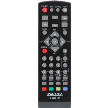 Télécommande - SEDEA - S6550 HD - Noir - Simple