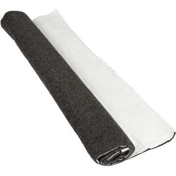Moquette acoustique - ACV - 70 x 140 cm - Sol - Anthracite - Noir