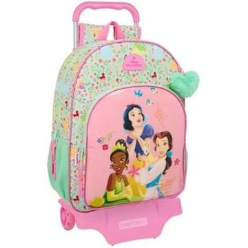 Sac à dos scolaire - SAFTA - PRINCESAS DISNEY BLOOM - Grand format - Avec chariot - Pour enfants