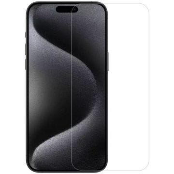 Verre trempé pour iPhone 15 Pro Max - Nillkin Amazing H+PRO - Transparent