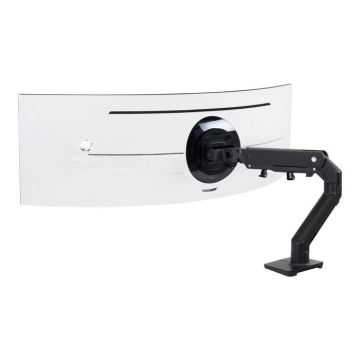 Support de table pour écran - ERGOTRON - 45-647-224 - 38,1 cm à 124,5 cm - Rotatif - Noir mat
