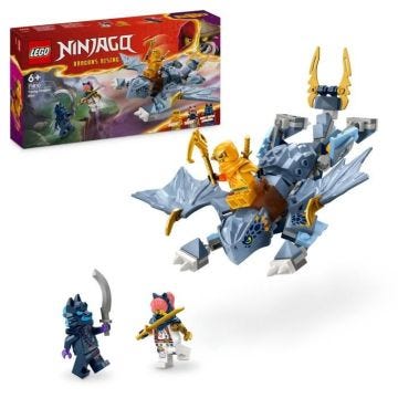 LEGO NINJAGO 71810 Le Jeune Dragon Riyu, Set de Construction, 3 Minifigurines de Ninjas