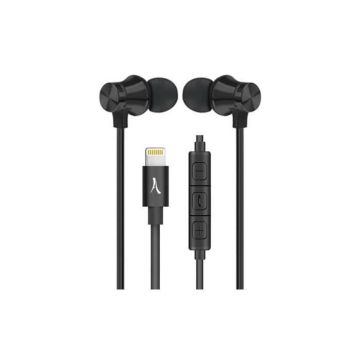 Kit Piéton Oreillette - Akashi - Altintramfiblk - Noir - Filaire - Intra-auriculaire