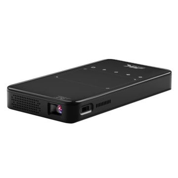 Mini Vidéoprojecteur Portable Android 4K Pico Projecteur Intelligent WiFi +SD 64Go Noir YONIS