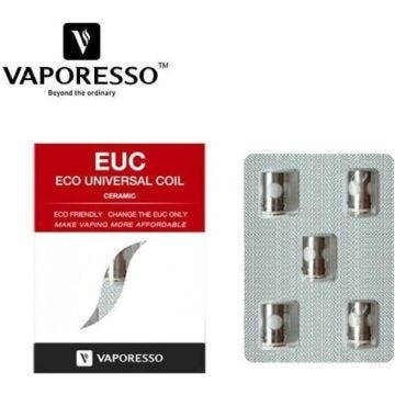 2 X Pack 5 Résistances Vaporesso EUC Ceramique - 0,5 Ohm