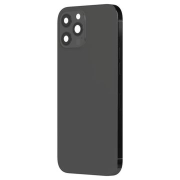 Châssis iPhone 12 Pro - AVIZAR - Gris Foncé - Vitre arrière de remplacement