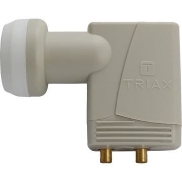 LNB Universel - TRIAX - TTW 200 Gold - Double Sortie - Réception Satellite Optimale - 10.70-12.75 GHz
