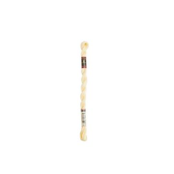 Fil DMC Coton Perlé Small N8 Col. 3823 Blanc