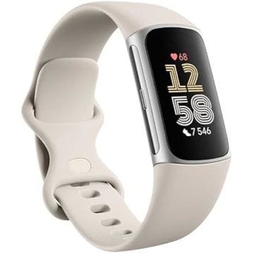Fitbit by Google Charge 6 Bracelet d'activité avec Un abonnement de 6 Mois à Fitbit Premium Inclus, 7 Jours d'autonomie de