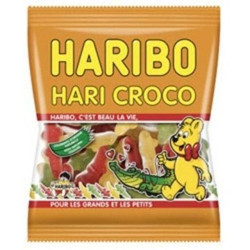 Croco HARIBO, 4 sachets 120gr= 480gr