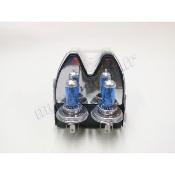 Pack 2 ampoules H4 Effet Xénon 6000K