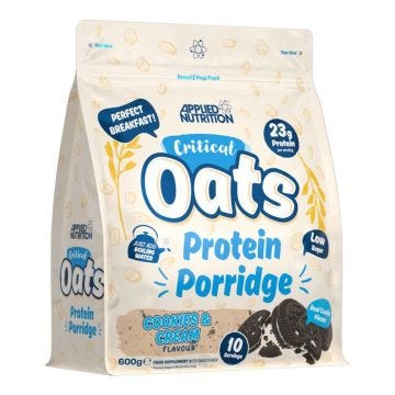 Critical Oats 600g Cookies et crème Applied Nutrition Proteine