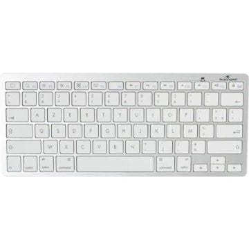 Clavier Filaire - BLUESTORK - MINI MAC - Compact - Compatible Mac - Blanc