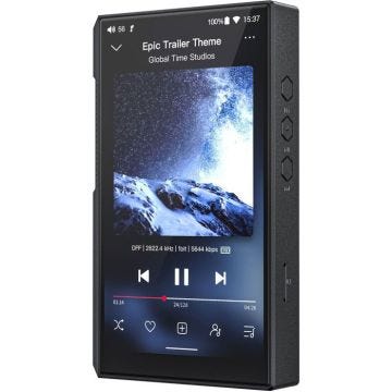 Fiio M11s - Baladeur numérique - Bluetooth aptX, aptx HD et LDAC - Noir