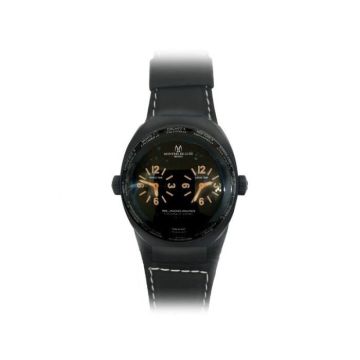 Montre Unisexe - Montres de Luxe - 09BK-3002 - Quartz - Cuir - 40 mm