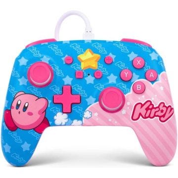 Manette de jeu - POWER A - Kirby - Filaire - Câble USB 3m - 2 boutons mappables