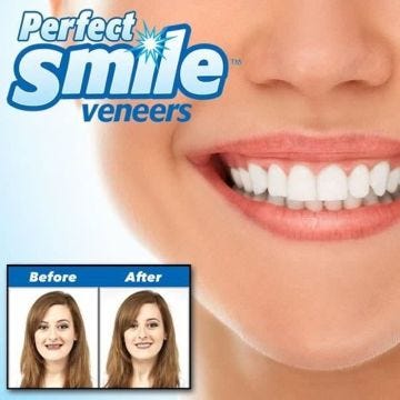 SHOP-STORY - Dent de Remplacement Réutilisable et Amovible, Pose Instantanée de Dents Artificielles Supérieure Perfect Smile
