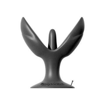 Plug anal - Anal Fantasy - Insta-gaper - Silicone hypoallergénique - Ventouse - Noir