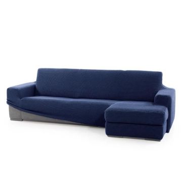 Housse de Canapé Sofaskins - Housse Canapé Bleu Marine | Housses de Canapé Bras Gauche Court 210 - 340 cm
