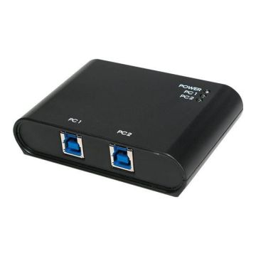 Commutateur de partage des périphériques USB - LOGILINK - UA0216 - 2 ports SuperSpeed USB 3.0 - Alimenté par USB